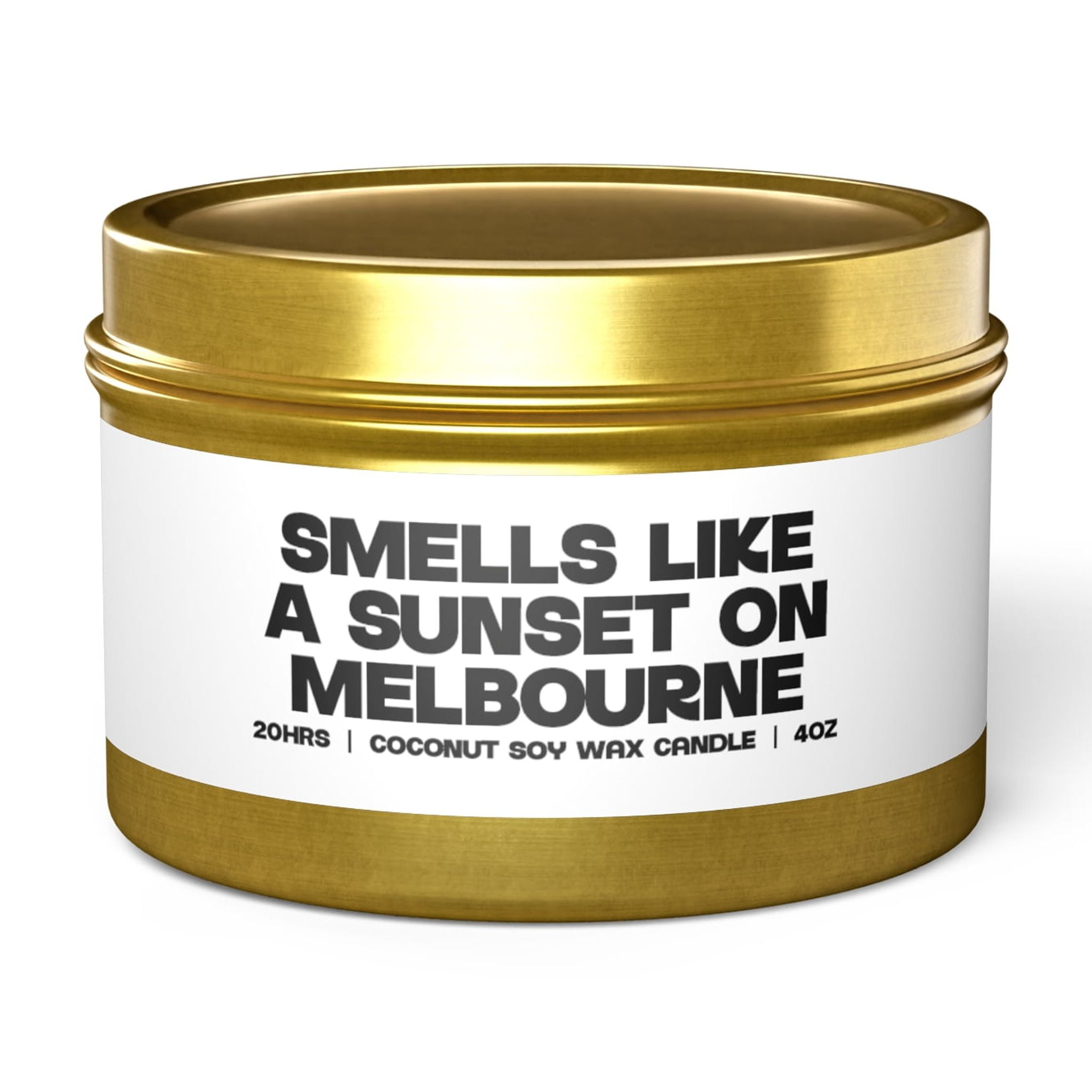 Melbourne Australia Moving Away Best Friend Tin Candle Gifts Home Decor