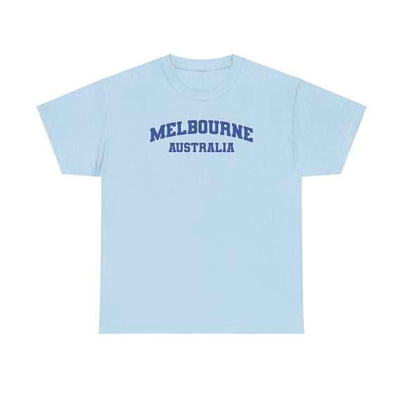 Melbourne Australia Shirt Gifts Tshirt Crew Neck Short Sleeve