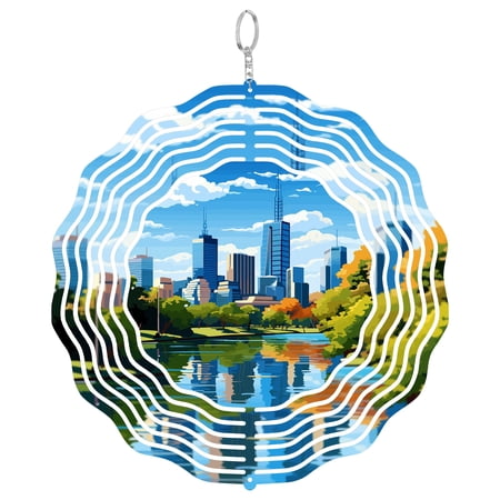 Melbourne Australia Tram 3D Wind Spinner Kinetic Outdoor
