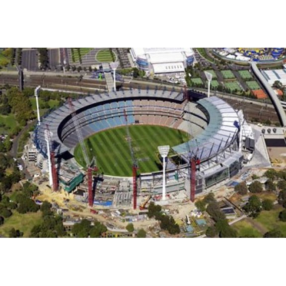Melbourne Cricket Ground Melbourne Victoria Australia Canvas Art - David Wall DanitaDelimont (26 x 17)