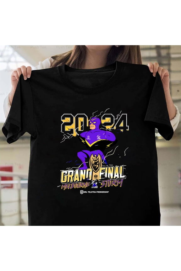 Melbourne Storm 2024 NRL Grand Final Rugby Team V61077 New Unisex T-Shirt , up to 5XL