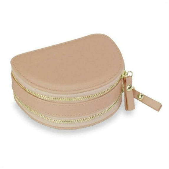 Mele Jewelry Box 0051344 Duo Mini Travel Jewelry Box, Buff