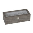 thumbnail image 1 of Mele Jewelry Box  Nolan Watch Storage, Grey, 1 of 3