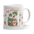 thumbnail image 1 of Mele Kalikimaka Hawaiian Santa Ugly Christmas Palm Tree Coffee Tea Ceramic Mug Office Work Cup Gift 11 oz, 1 of 3