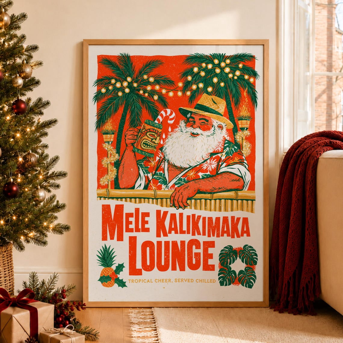 Mele Kalikimaka Sign