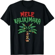 Mele Kalikimaka Vibes: Hawaiian Christmas Palm Shirt for a Joyful Present