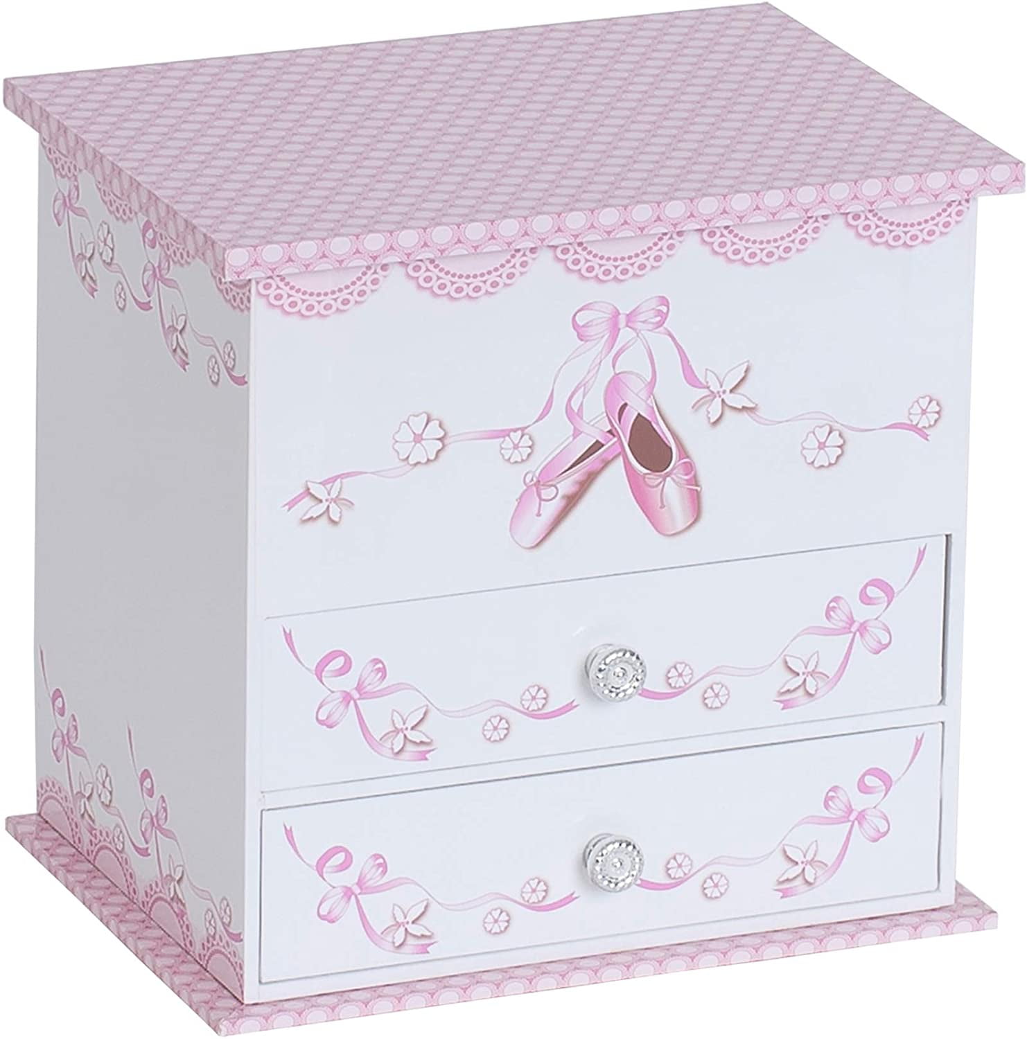 MELE & CO. Mele and Co Angel Girls Ballerina Music Jewelry Box
