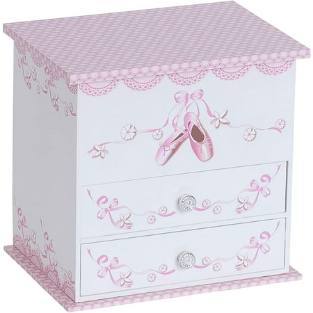 Mele and Co Angel Girls Ballerina Music Jewelry Box