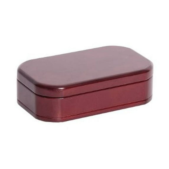 Mele and Co Morgan Wooden Jewelry Box in Cherry Finish