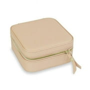 MELE & CO. Mele and Co Stow and Go Vegan Leather Travel Jewelry Case in Buff