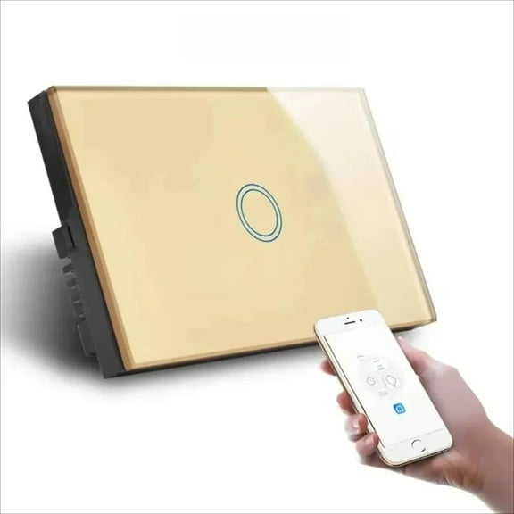 Melery Matter WiFi Smart Wall Switch Touch Sensor Remote Control Works with Siri Homekit SmartThings