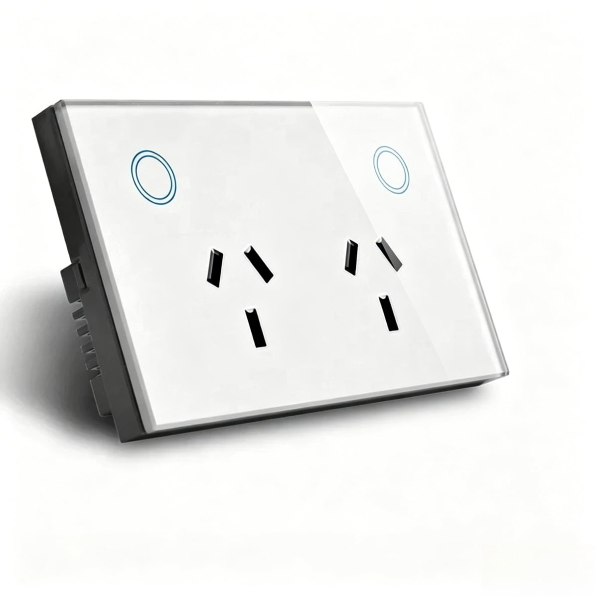 Melery Smart AU Wall Outlet Zigbee Power Monitoring Touch Sensor Switch Wireless Remote Works with Smart Assistants