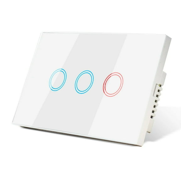Melery Wifi Smart Life Tuya Light Wall Switch Interruptor Glass Touch Panel Wireless Voice Remote Control By Alexa Google Home