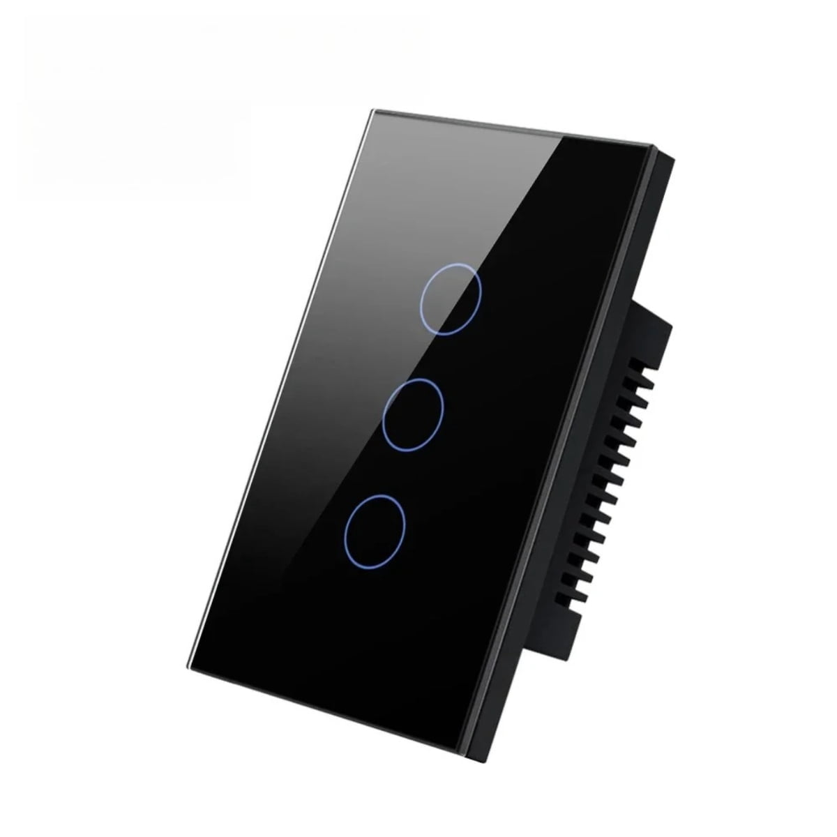 Melery Tuya Zigbee Smart Light Switch Neutral Wire Optional Touch Sensor Tempered Glass Panel Remote Control Works with Smart Home Assistants