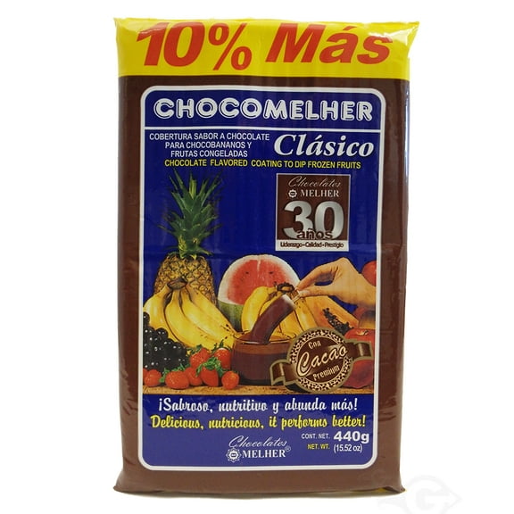 Classic Chocolate Flavor Melher | Traditional Coating for Chocolate Bananas and Desserts
