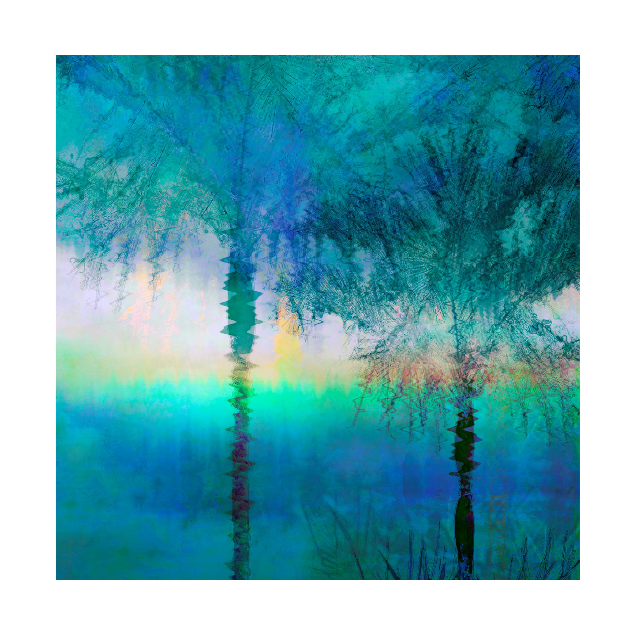 Melinda Bradshaw 'Palmae Square IV' Canvas Art