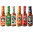 thumbnail image 1 of Melinda’s Chef Fig’s Heat & Flavor Collection - Gourmet Hot Sauce Gift Set with a Variety of Flavors & Spice Levels - Includes Ghost, Mango, Garlic, Red Savina, Scotch Bonnet, Jalapeño - 5 oz, 6 Pack, 1 of 4
