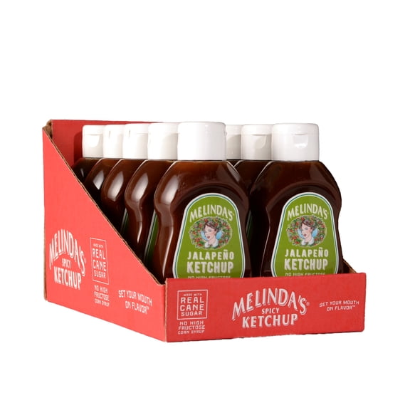 Melinda's Jalapeo Ketchup, Spicy and Tangy, All Natural, 12 Ounce