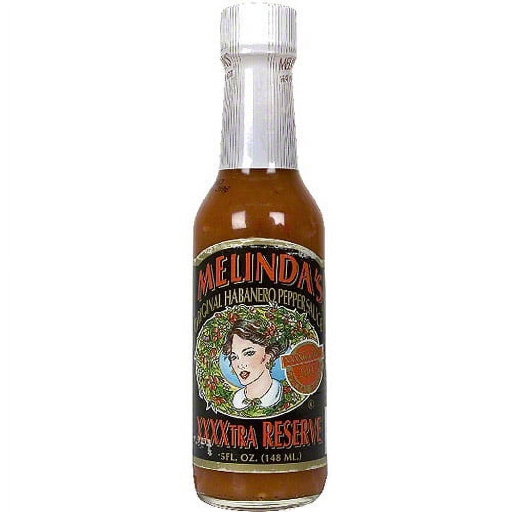 Melinda's Original Habanero XXXXtra Reserve Hot Pepper Sauce, 5 oz (Pack of 12)