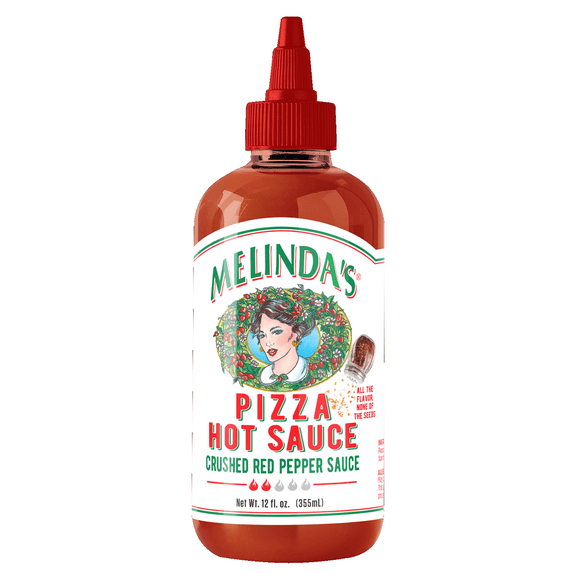 Melinda's Pizza Hot Sauce, 12 fl oz Pack of 6