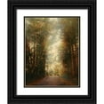 thumbnail image 1 of Melious, Amy 15x18 Black Ornate Wood Framed with Double Matting Museum Art Print Titled - Road of Mysteries II, 1 of 4
