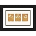 thumbnail image 1 of Melious, Amy 18x12 Black Ornate Wood Framed with Double Matting Museum Art Print Titled - White Gerbers, 1 of 4