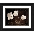 thumbnail image 1 of Melious, Amy 32x25 Black Ornate Wood Framed with Double Matting Museum Art Print Titled - Garden Love Letter II, 1 of 4