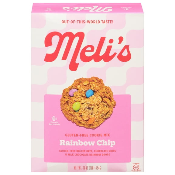 Melis Gluten-Free Rainbow Chocolate Cookie Mix 16 oz (Pack of 6)