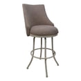thumbnail image 1 of Melisima Extra Tall 34" Metal Bar Stool - Basin Beige - Beige, 1 of 2