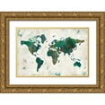 thumbnail image 1 of Melissa, Averinos 14x11 Gold Ornate Wood Framed with Double Matting Museum Art Print Titled - Discover the World, 1 of 4