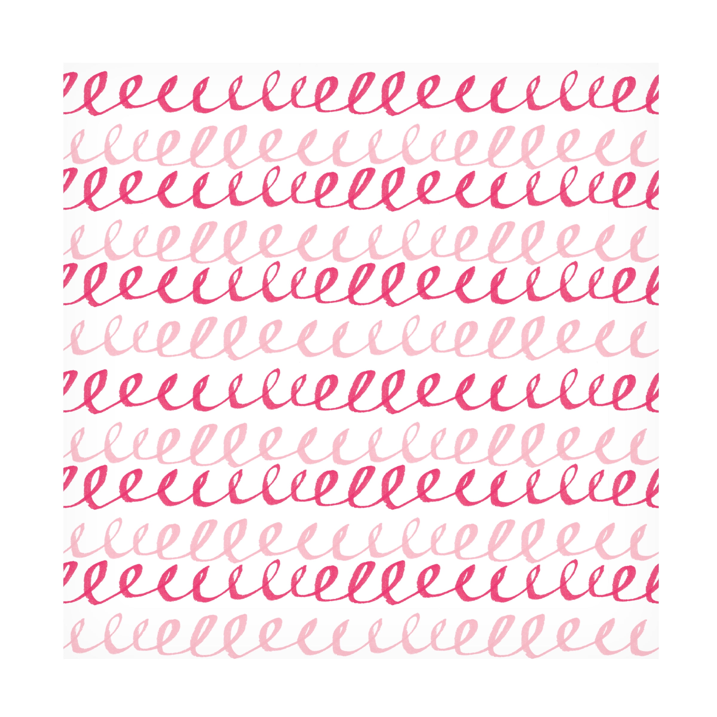 Melissa Averinos Pink and White Abstract Canvas Art