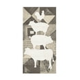 thumbnail image 1 of Melissa Averinos 'Modern a Animal Stack Neutral' Canvas Art, 1 of 3