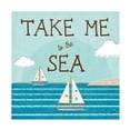 thumbnail image 1 of Melissa Averinos 'Sea and Me I' Canvas Art, 1 of 3