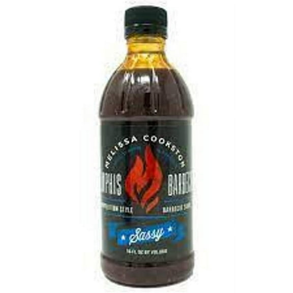 Melissa Cookston MC00103 Sassy BBQ Sauce, 16 oz. - Quantity 1