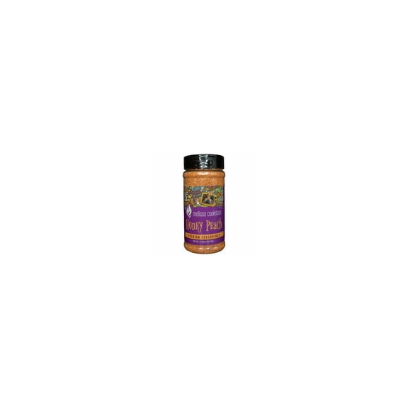 Melissa Cookston MC00207 Honey Peach BBQ Rub, 16 oz. - Quantity 1