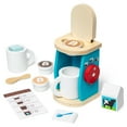 thumbnail image 1 of Melissa & Doug 11-Piece Brew and Serve Wooden Coffee Maker Set - Play Kitchen Accessories, 1 of 10