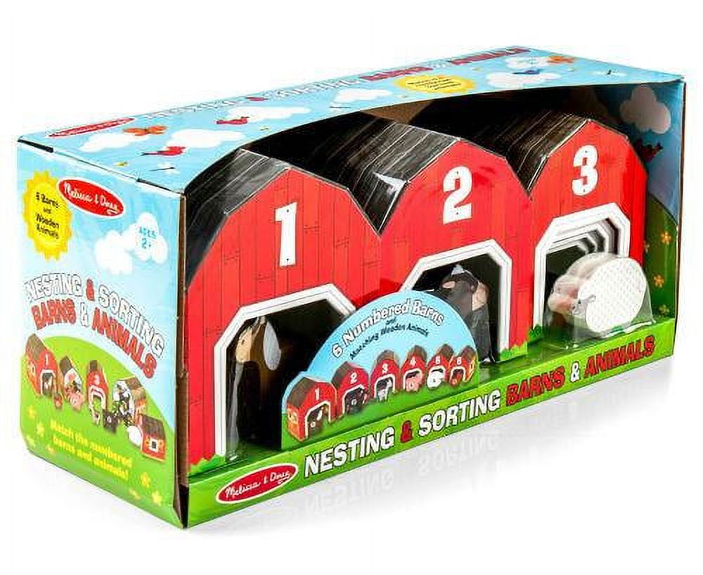 Melissa Doug 12434 Nesting Sorting Barns Animals