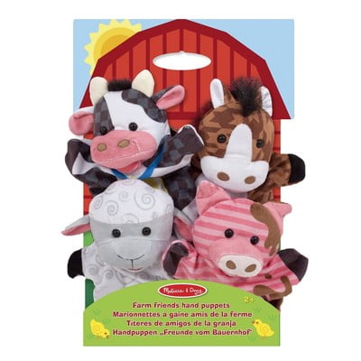 Melissa & Doug 19080 Farm Friends Hand Puppets.