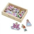 thumbnail image 1 of Melissa & Doug 20 Wooden Princess Magnets in a Box, 1 of 2