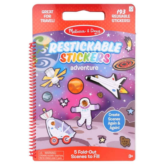 Melissa & Doug Adventure Restickable Stickers
