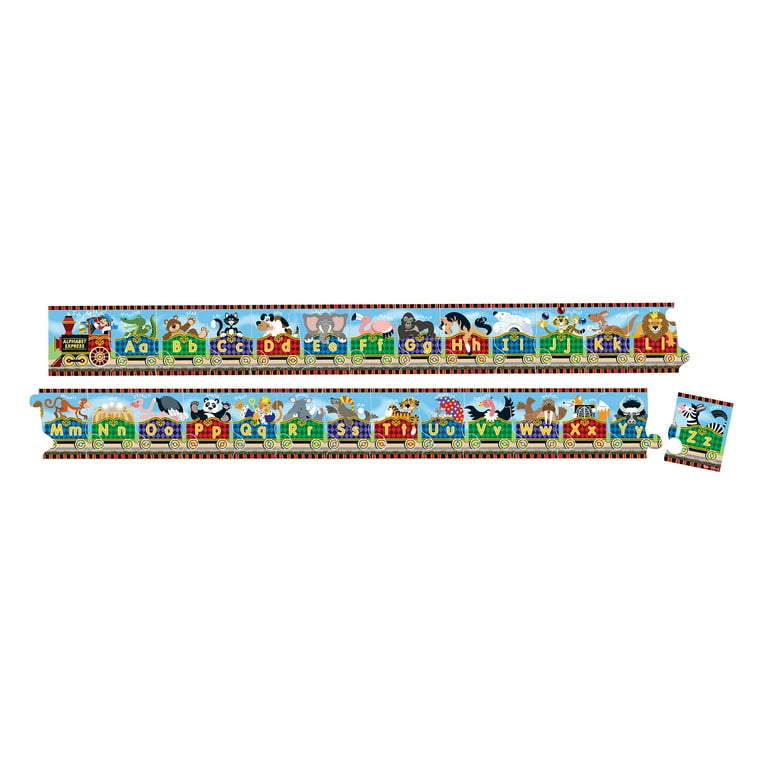 Giant Alphabet Train Floor Puzzle 27 pcs