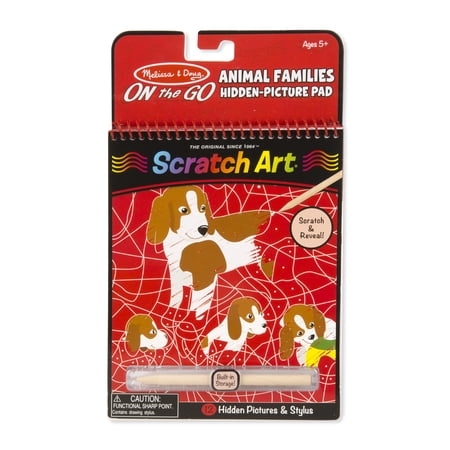 Animal Families Hidden-Picture Pad