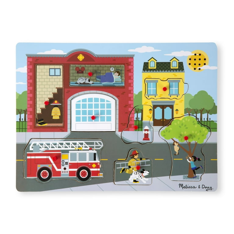 Around the Fire Station Sound Puzzle Around the Fire Station Sound Puzzle
