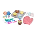 thumbnail image 1 of Melissa & Doug Bake and Decorate Wooden Cupcake Play Food Set - FSC Certified, 1 of 11