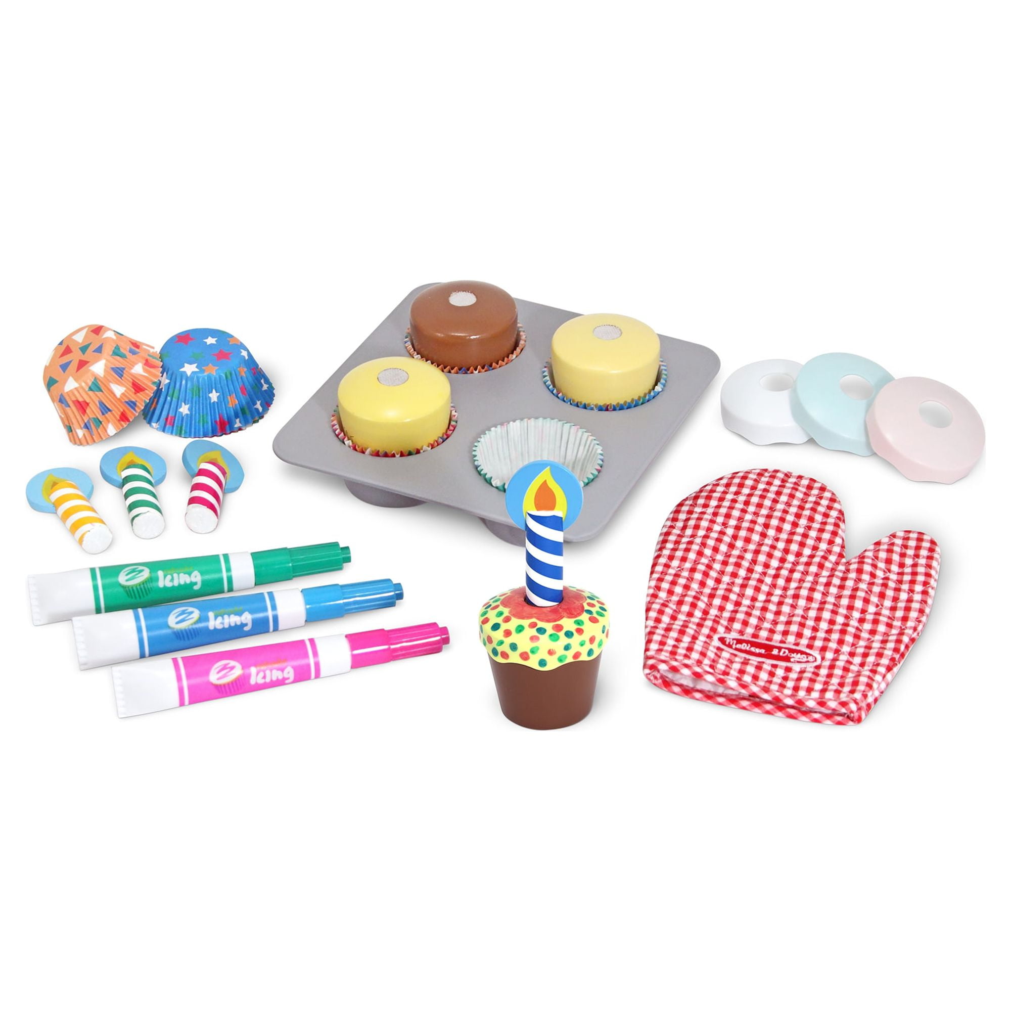 Easy Bake Oven Gift Set with Baking Tools, Cupcakes Refill Mix, Pink Apron Plus More, Size: 22.5 in