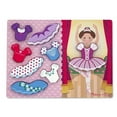 thumbnail image 1 of Melissa & Doug Ballerina Dress-Up Wooden Chunky Puzzle (9 pcs), 1 of 2