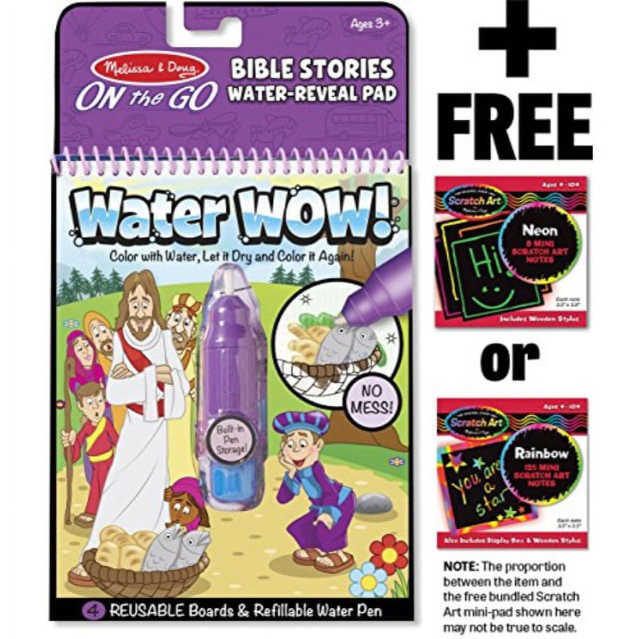 Melissa & Doug Bible Stories Water Wow 'Water Reveal Pad' Activity