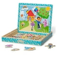 thumbnail interactive-video image 1 of Melissa & Doug Blue's Clues & You! Wooden Magnetic Picture Game (48 Pieces), 1 of 11