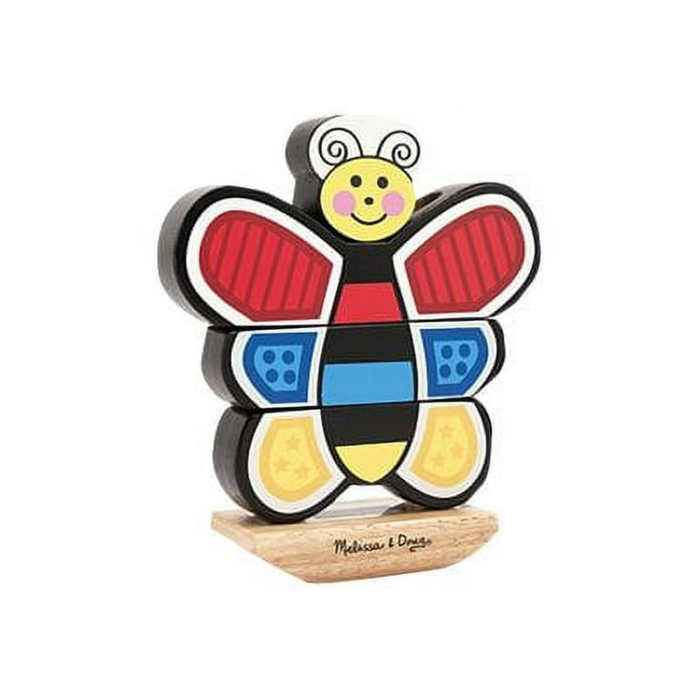 Melissa Doug Butterfly Stacker