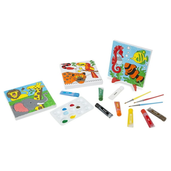 Melissa & Doug Canvas Painting Set Animals